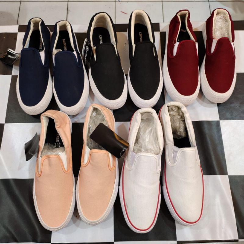 sepatu wanita converse slip on