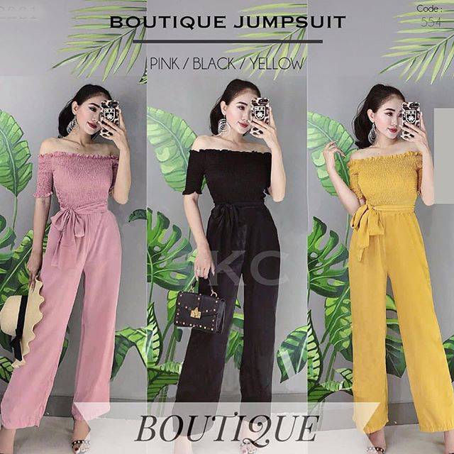 black jumpsuit boutique