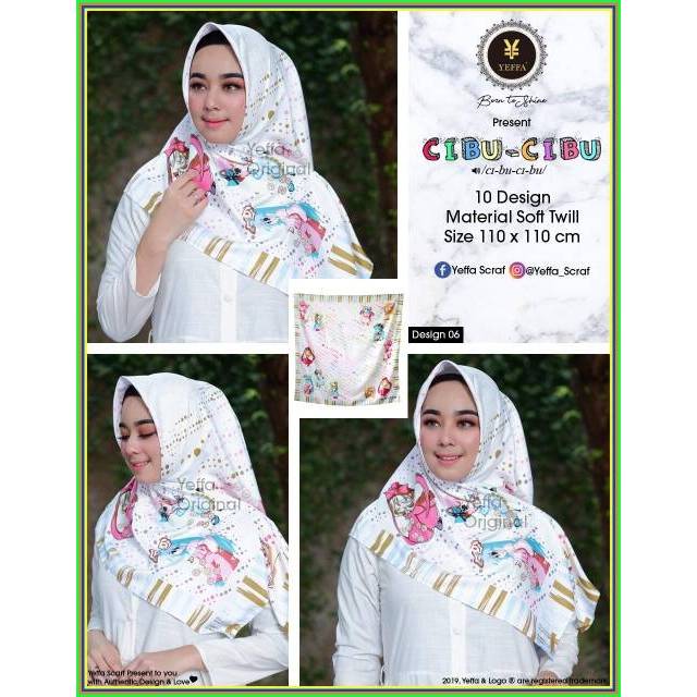 ( GROSIR 10 PCS ) Cibu cibu by yeffa Mix motif
