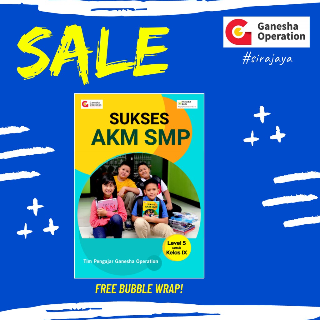 TERJITU BUKU AKM KELAS 9 SMP | MODEL UJIAN SEKOLAH TERBARU | Buatan Ganesha Operation