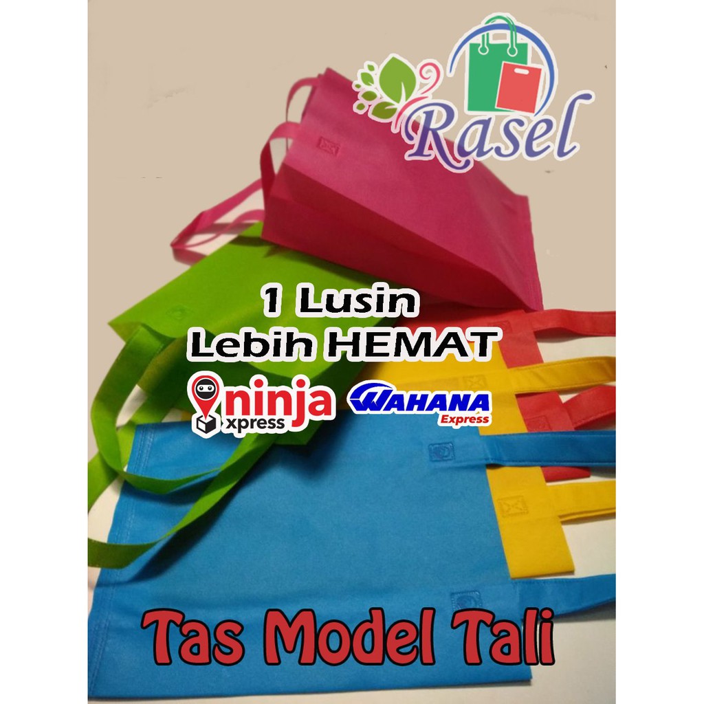 

Langsung Order Tas tali 38x45x11 lipat samping 1pack isi 12pcs Berkualitas