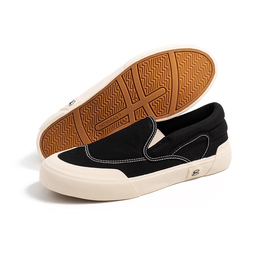 Patrobas Cloud Slip On Black White