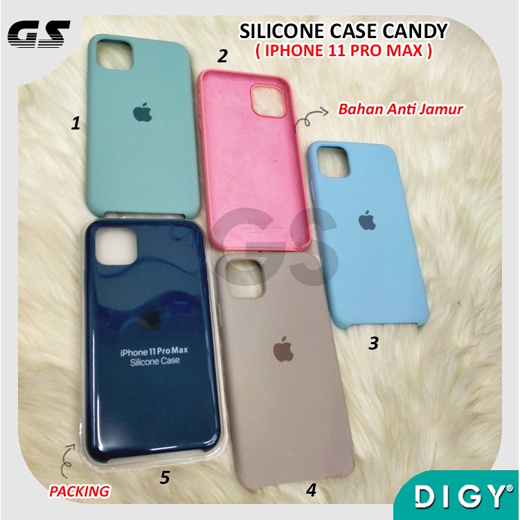 Premium Silicon Candy Soft Case Color Iphone 6 6 PLUS  7 8 7 8 PLUS X XS  XR XS MAX casing polos