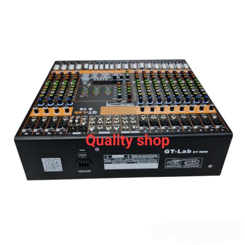 Mixer 12 Channel Gt lab by rdw G12 New Model 2022 Compresor