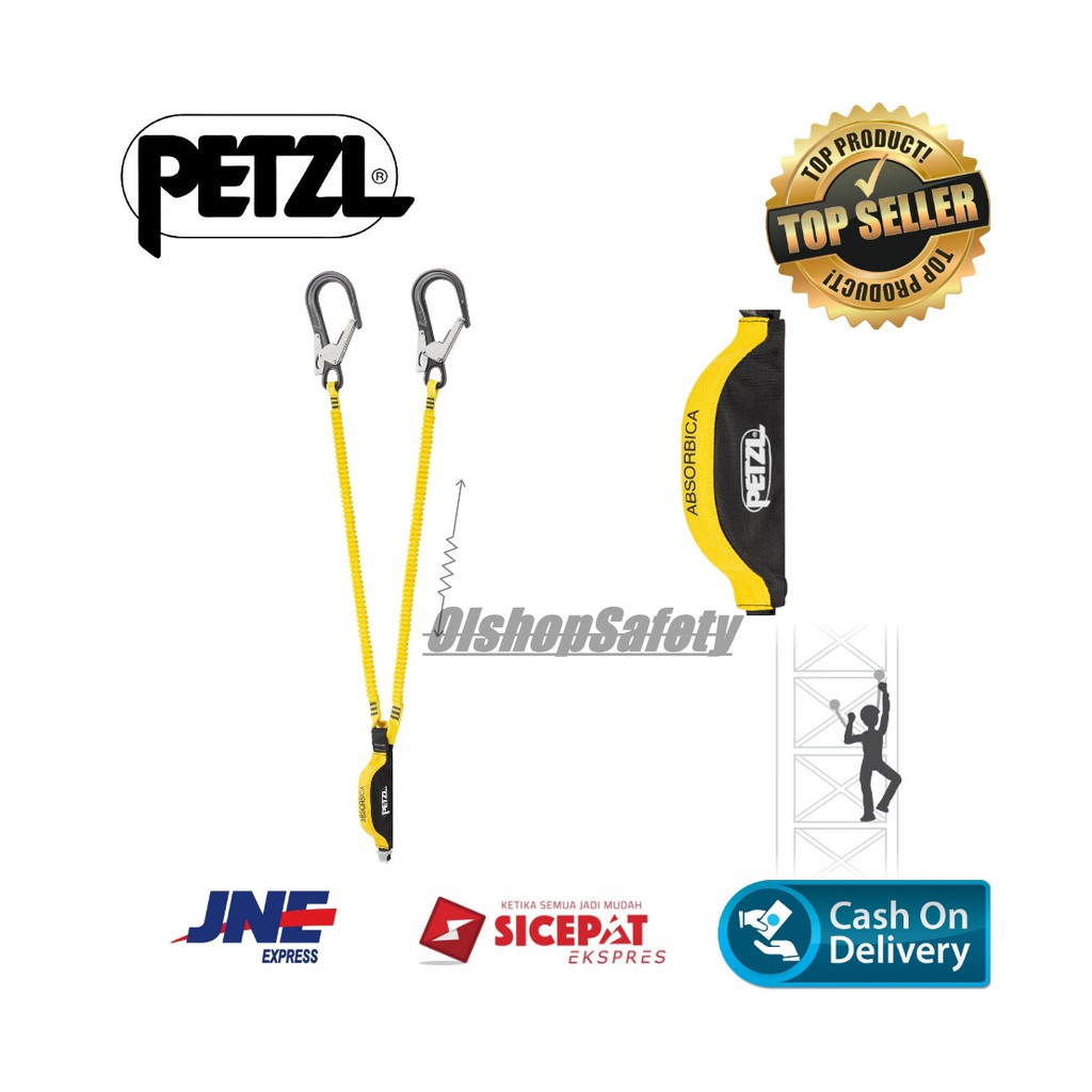 

PETZL ABSORBICA-Y LANYARD 80CM + MGO