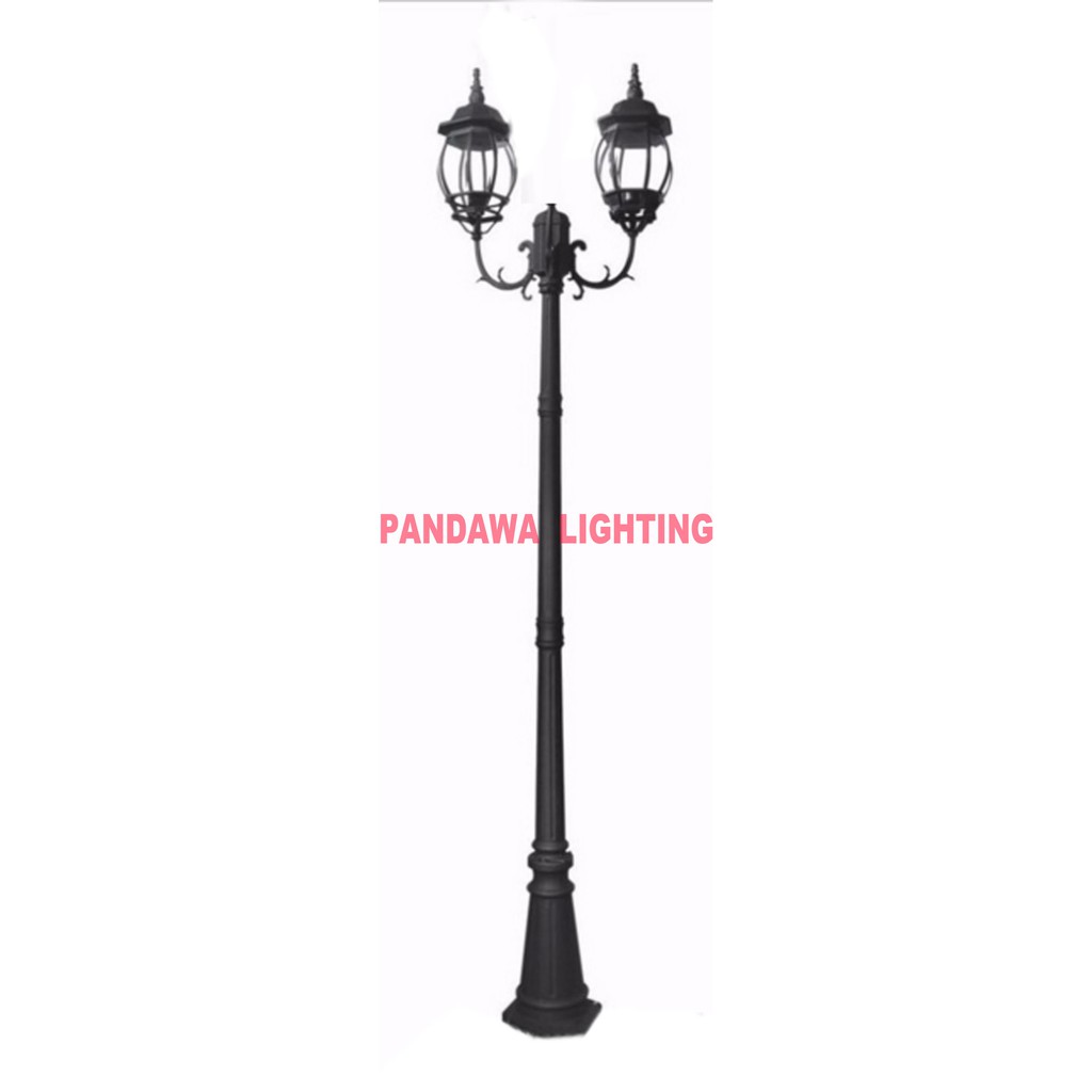 lampu taman tiang klasik lampu standing taman outdoor