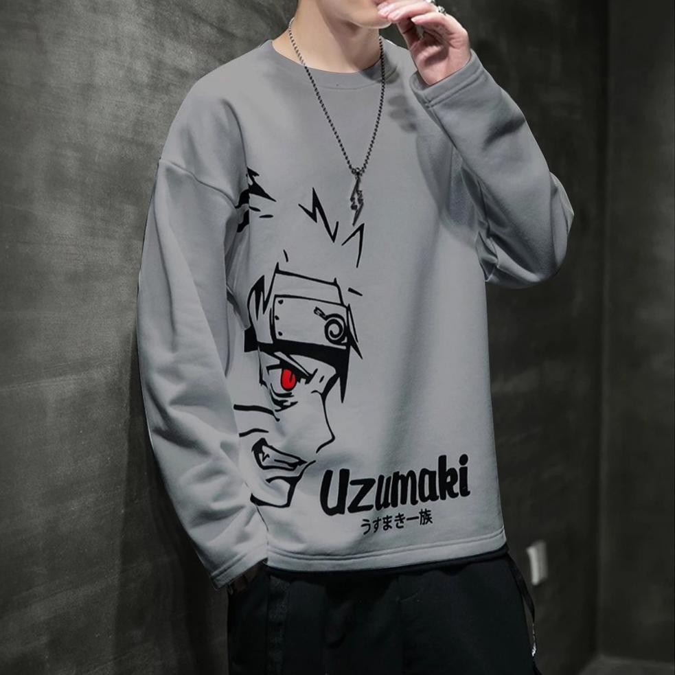 Ketemu Lagi cod/sale/NARUTO/kaos pria lengan panjang/kaos pria murah/kaos pria keren/kaos distro °•.