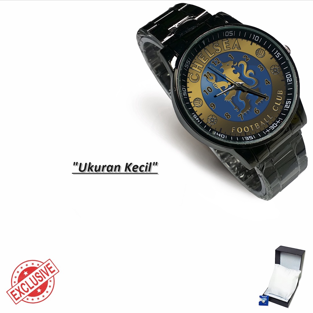 Jam Tangan Rantai Couple CHELSEA FC - 1 (Special)