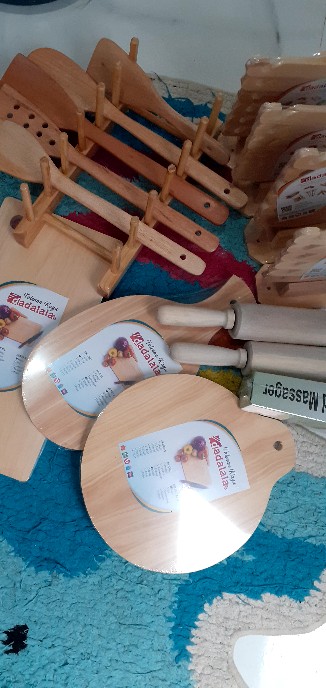 Dadalala Kapstok Gantungan Serbaguna Bahan Kayu Pinus