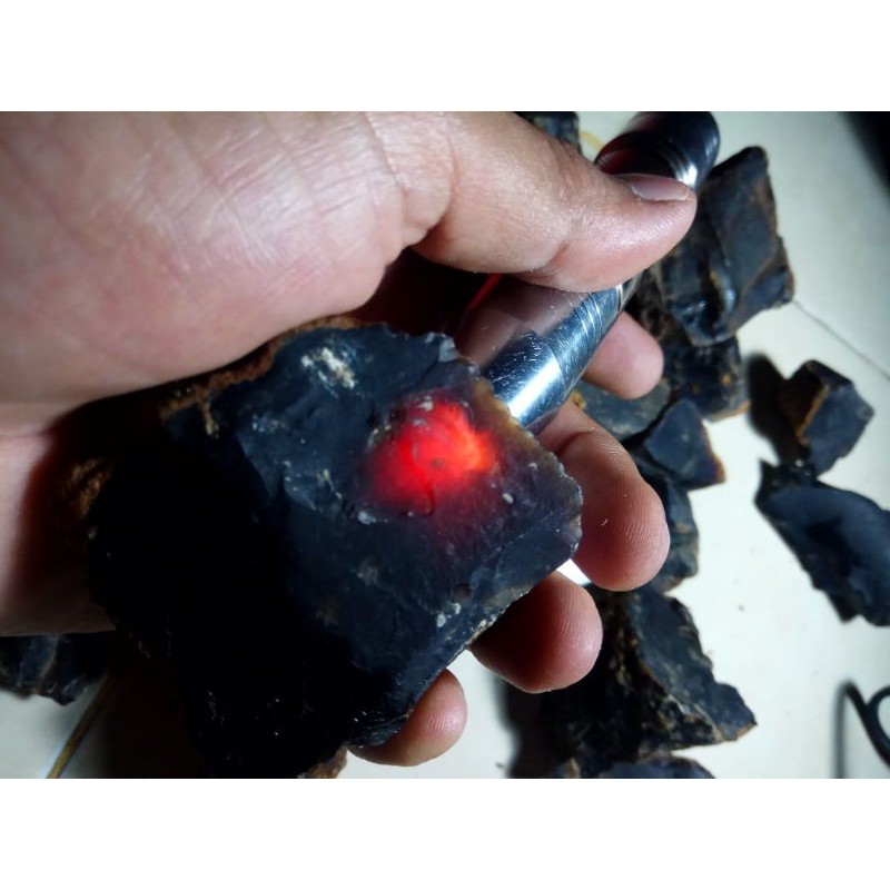 batu cincin asli kecubung api aceh