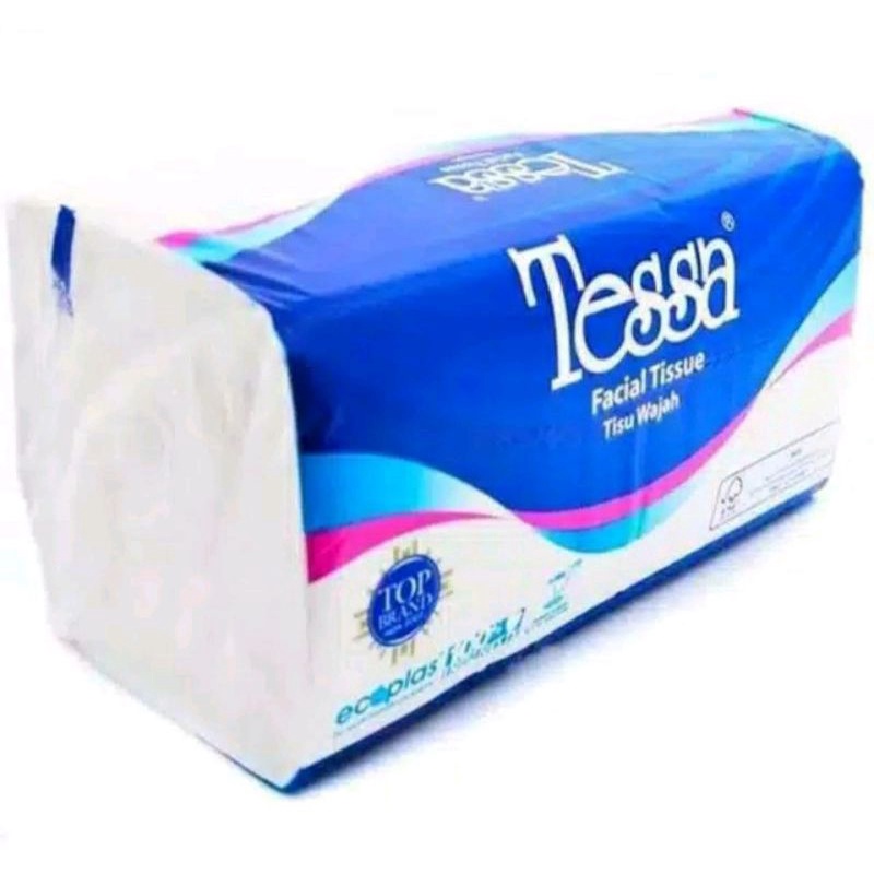 Tissue Tessa 250 Sheet 2 Ply Facial Tissue Wajah Lembut Tebal Murah Grosir/Tissu Murah/Tisu