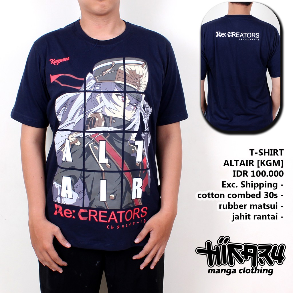 T-SHIRT ALTAIR - RE CREATORS