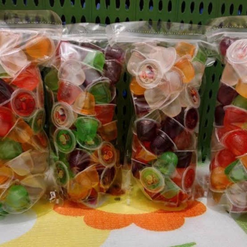 

Cemilan Snack Agar-agar Jelly Inaco Kemasan Pouch Murah