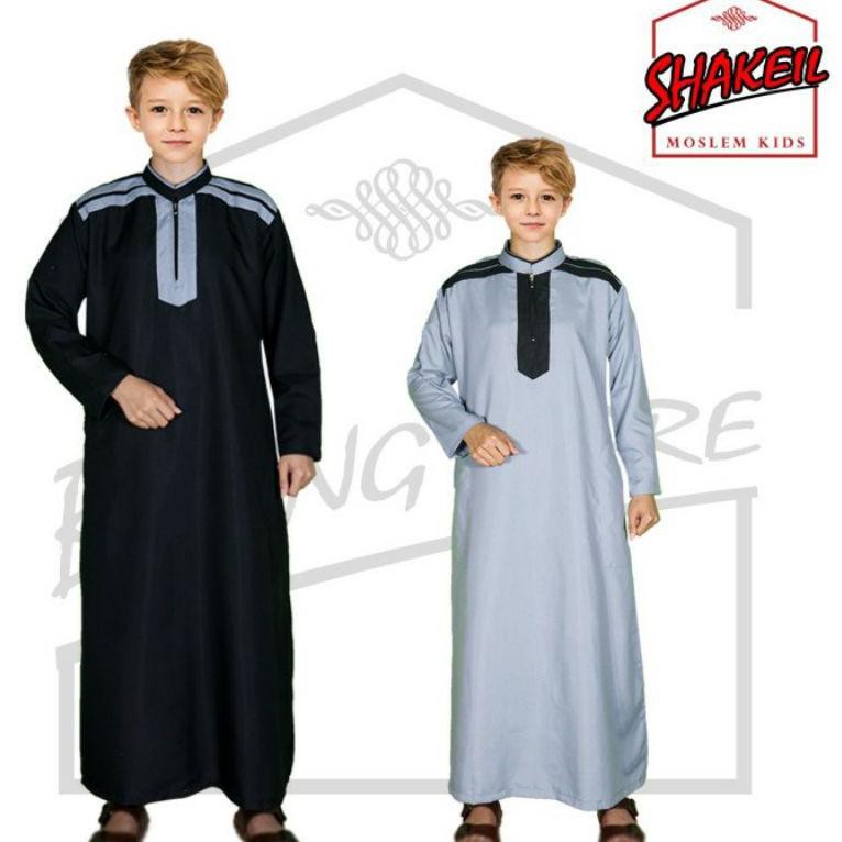 (TERBARU)Baju Gamis Anak / Jubah Anak Laki Laki Umur 2 - 12 Tahun