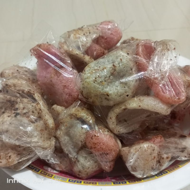 

kerupuk keyel bawang pasir