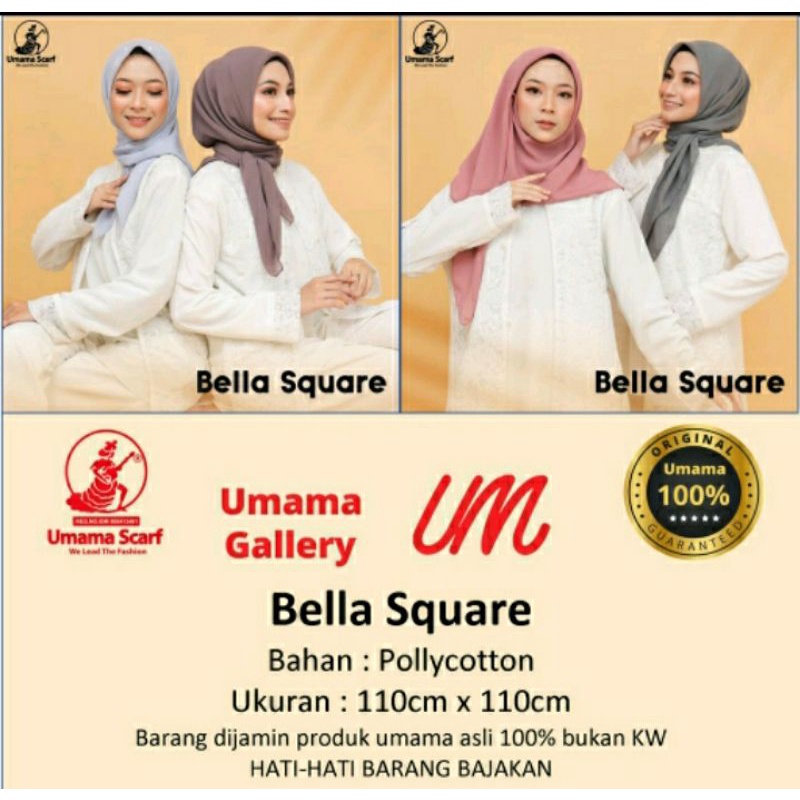 Cod.Bella square umama segiempat.Hijab segiempat bella square.Jilbab bella square ori umama