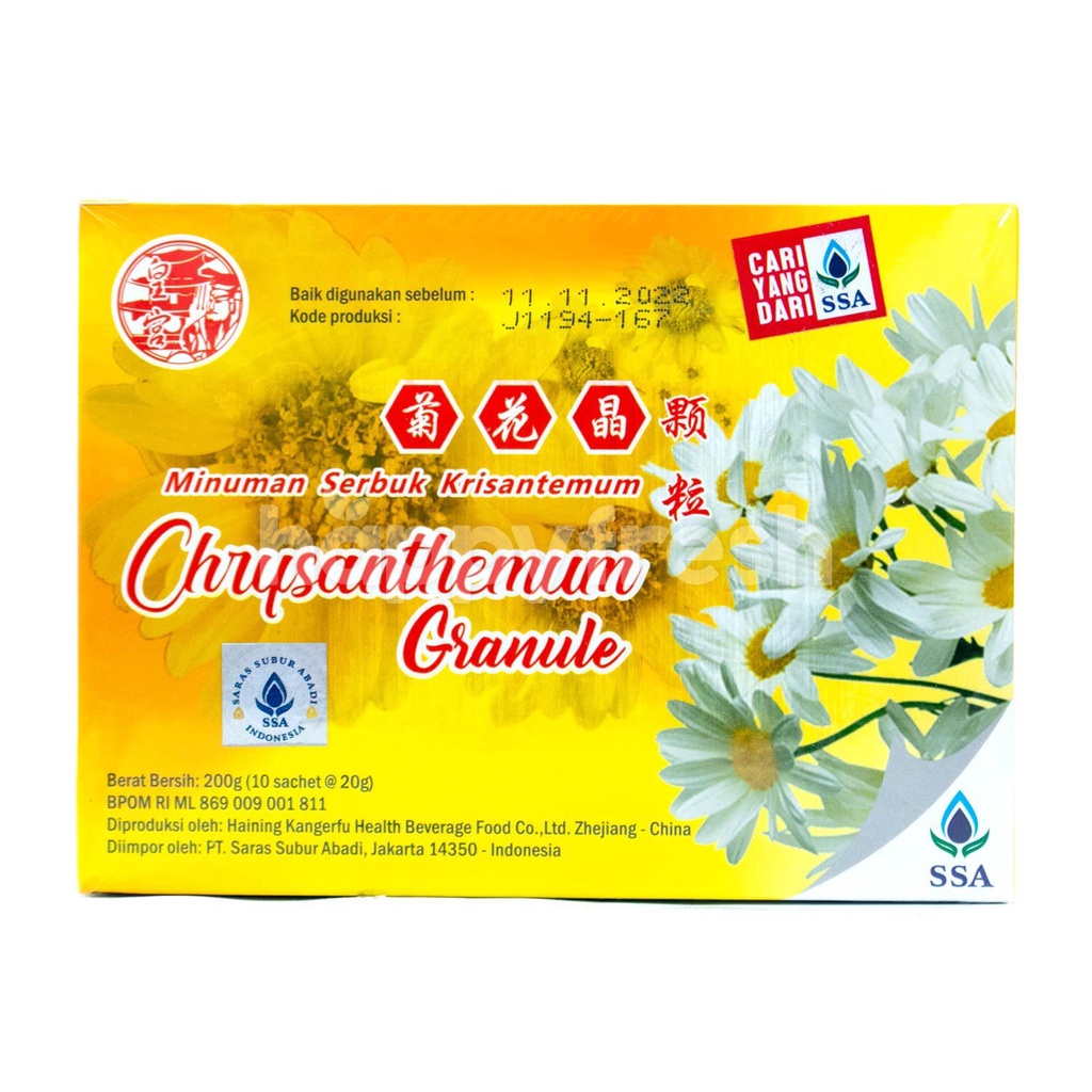 

Teh bunga kembang Chrysanthemum Granule crysatal PT SS