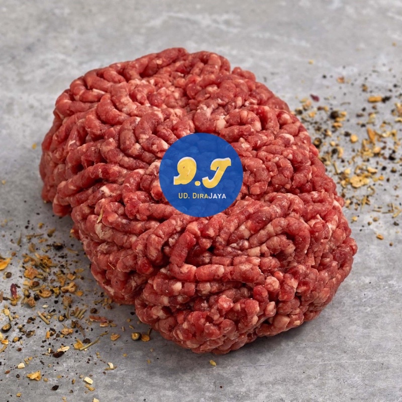 

Daging giling sapi / minced beef IMPORT 85cl 500gr/1kg MURAH