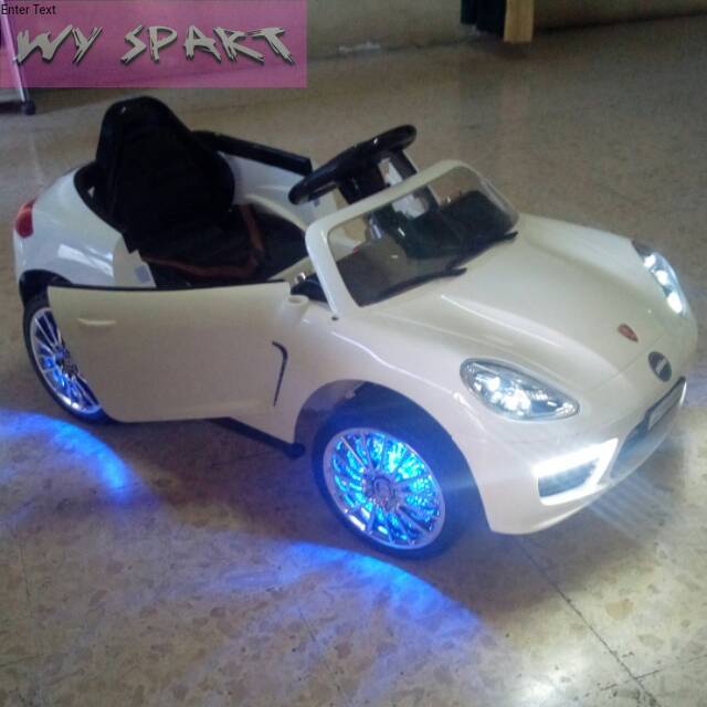 Mobil aki anak pliko model Porsche GRATIS_PELAPIS_BAN