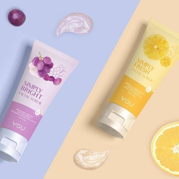 YOU FACIAL SCRUB SIMPLY BRIGHT/ SCRUB WAJAH