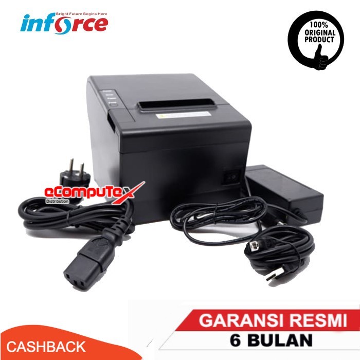 PRINTER KASIR NOTA STRUK THERMAL INFORCE CB810 USB + RS232 - RESMI