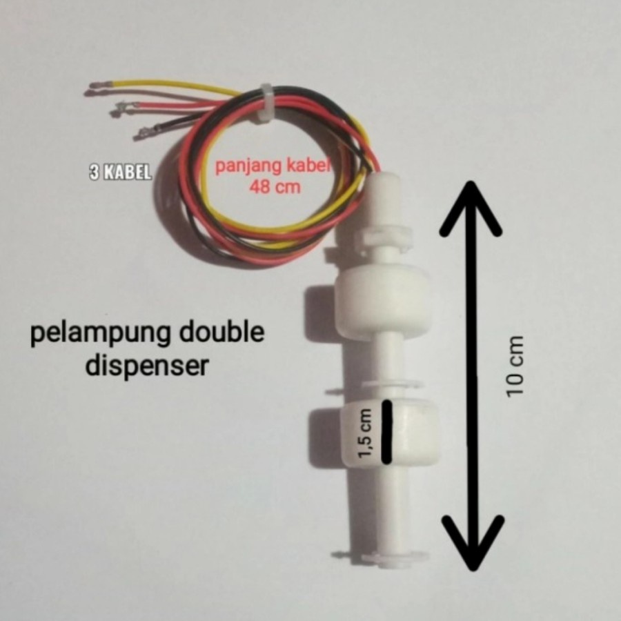 pelampung dispenser polytron galon bawah PWC