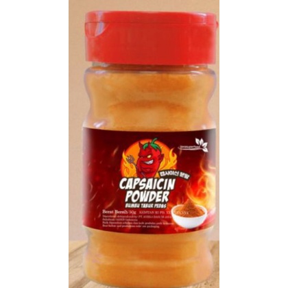 

Capsaicin powder bubuk cabai terpedas 50gr halal