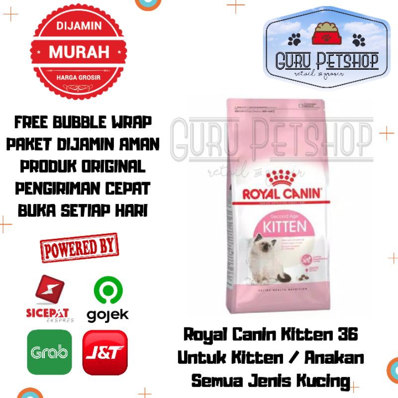 Royal Canin Kitten 4kg Freshpack / Makanan Kucing Royal Canin Kitten 36