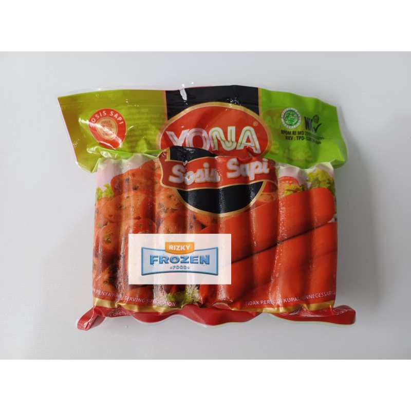 

Sosis Sapi Yona 450gr