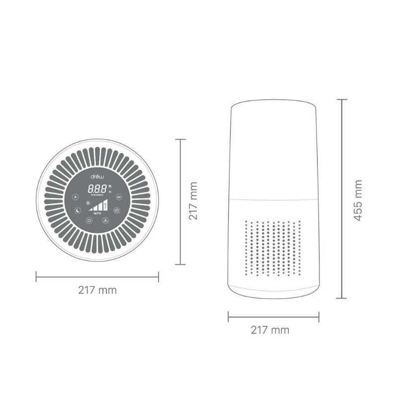 ELEK178 DREW AIR PURIFER 5 UV PEMBERSIH UDARA/STERIL UDARA