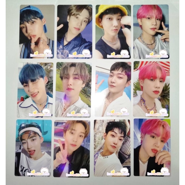 THE BOYZ MD04 thrilling sunwoo, new (chanhee), jacob, kevin photocard set