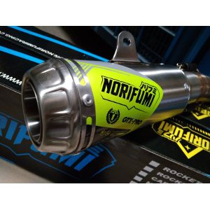 KNALPOT NORIFUMI GTX PRO JUPITER Z ORIGINAL Bagus