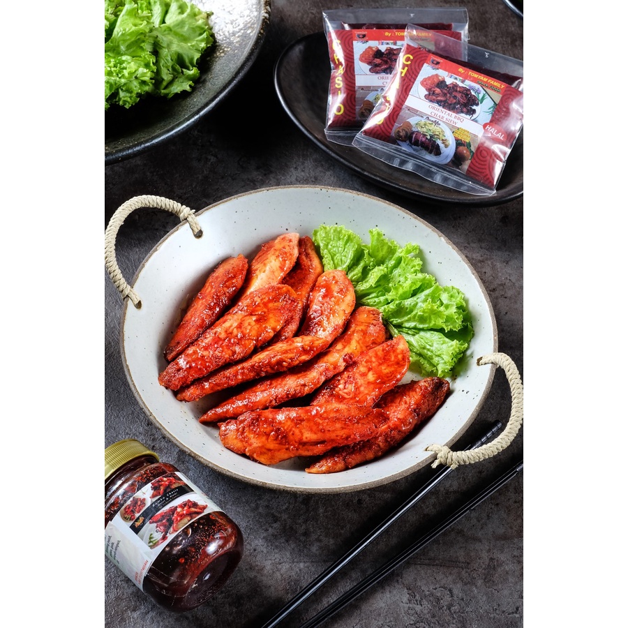 

Bumbu Chasio 500 Gram atau Charsiu Premium merk Tomyam Family