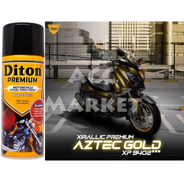 Pilox Diton Premium Pilok Pylox Emas Xirallic Aztec Gold 9402