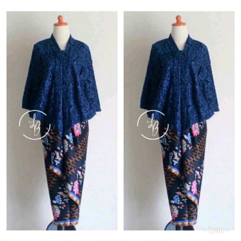 SETELAN KEBAYA FLOY BROKAT ROK LILIT / FLOY BROKAT MODERN / KEBAYA JUMBO