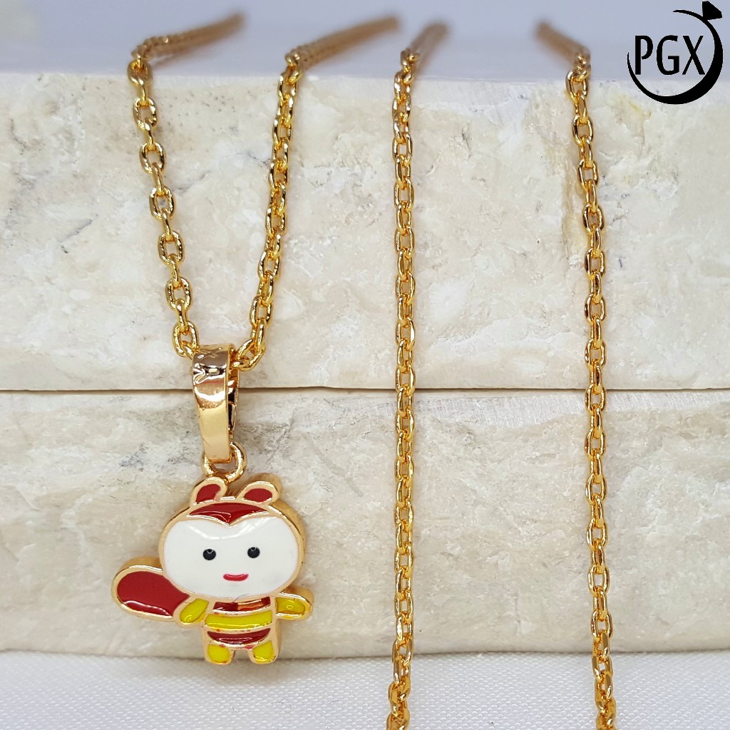 PGX Kalung Anak Perempuan Xuping Lapis Emas Aksesoris Fashion Perhiasan Premium - XA003