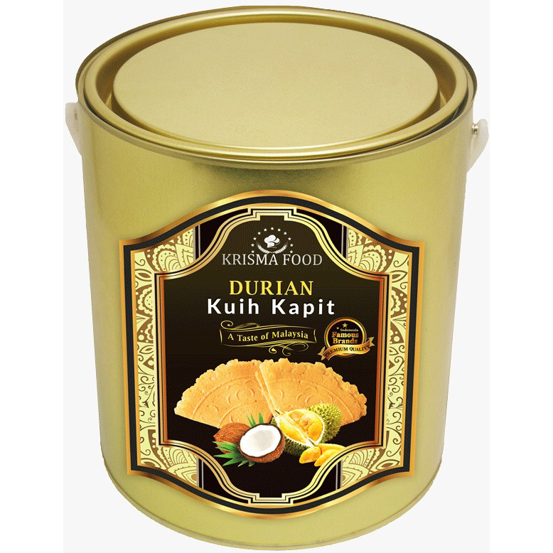 

Secrenada - Krisma Food Kuih Kapit Durian / Semprong Lipat Singapore