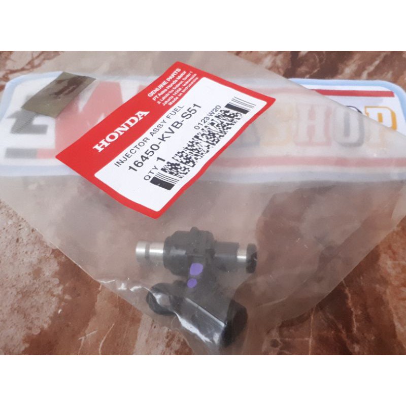 Injektor injector - Beat FI Scoopy FI Spacy FI Supra 125 FI Asli Honda 16450KVBS51