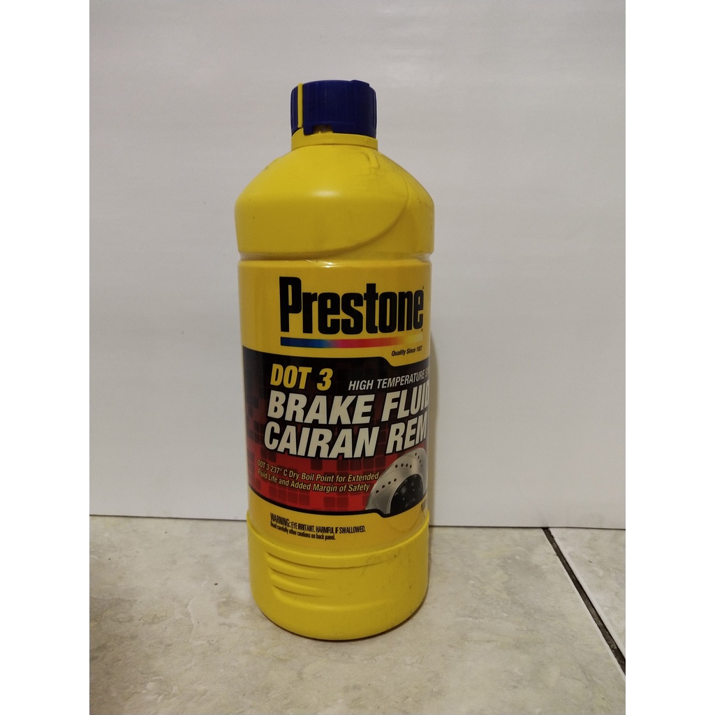 Minyak Rem Prestone Besar Dot 3 Biru 1000 ML 1 Liter 1L