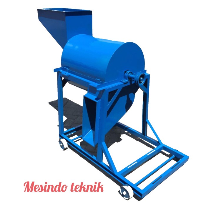 MESIN CACAH RUMPUT/KOMPOS BESAR + MESIN DIESEL(SOLAR) 8PK(R180)