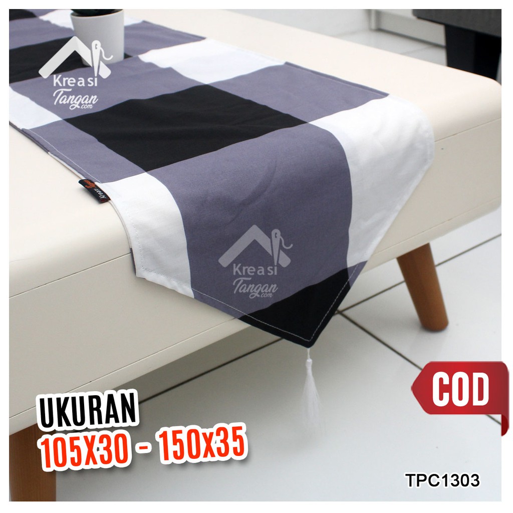 Taplak Meja / Table Runner Ukuran 105x30 - 150x35 TPC1303