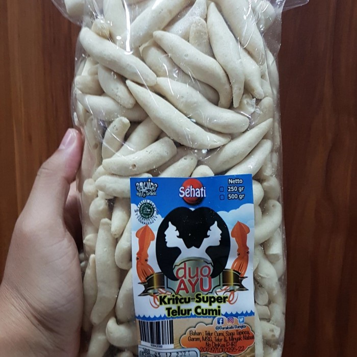 

kritcu duo ayu 250 gr / kerupuk / kemplang / getas khas bangka