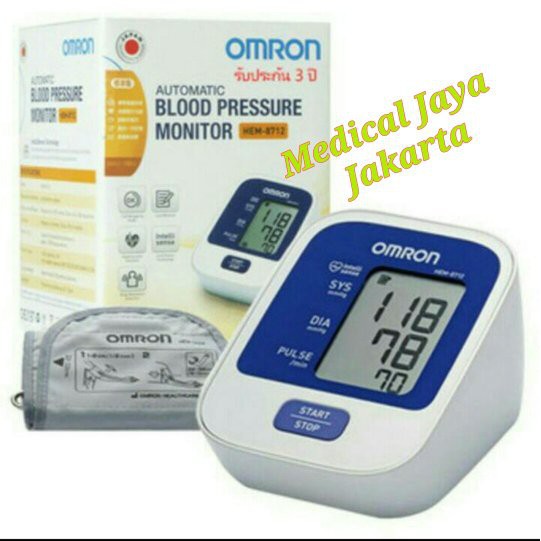 Termurah  Tensi digital Merk OMRON model HEM-8712 Alat Ukur Tekanan darah  Diskon
