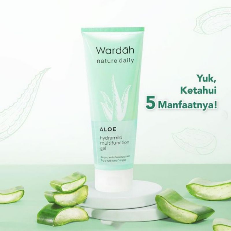 Wardah Hydramild Multifunction Aloe Vera Gel - 100 ml