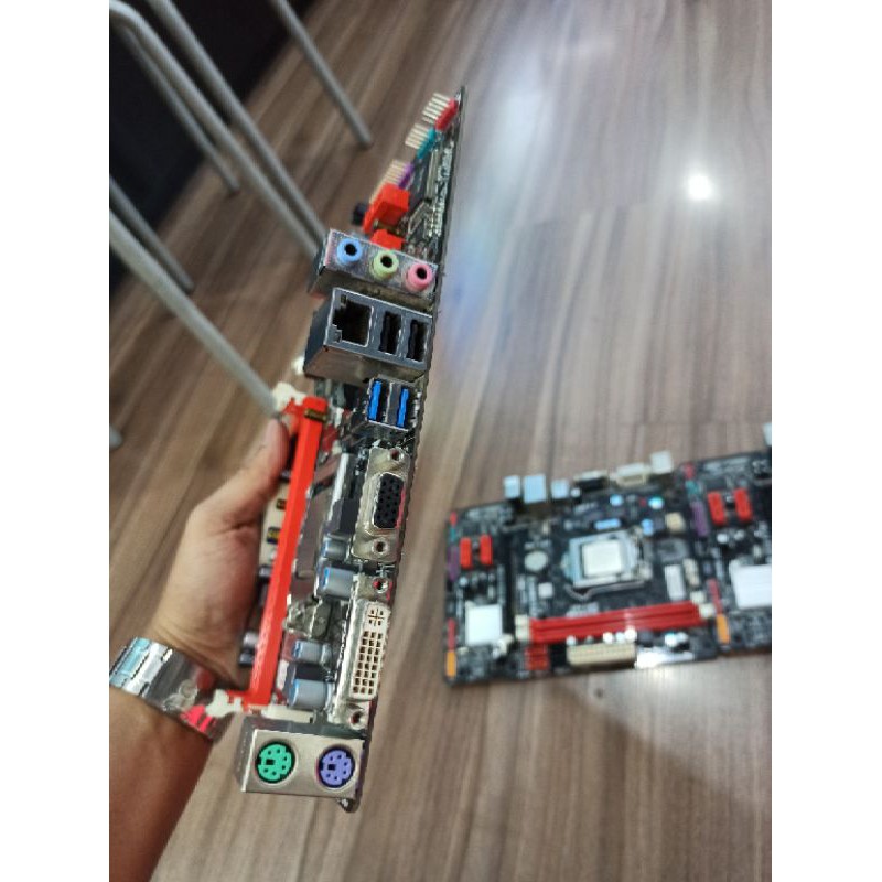 Paketan motherboard Biostar H81 soket 1150 proce G3240 Gen4 berkualitas dan bergaransi