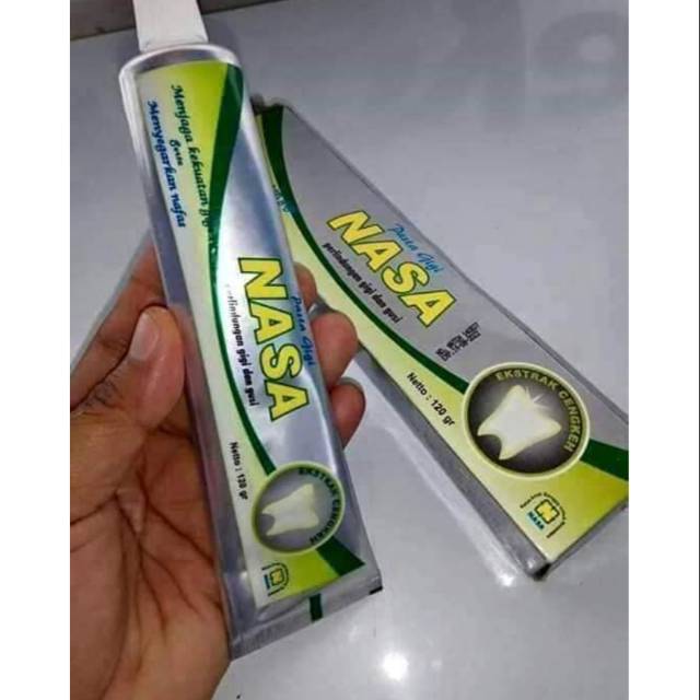 Pasta gigi herbal nasa