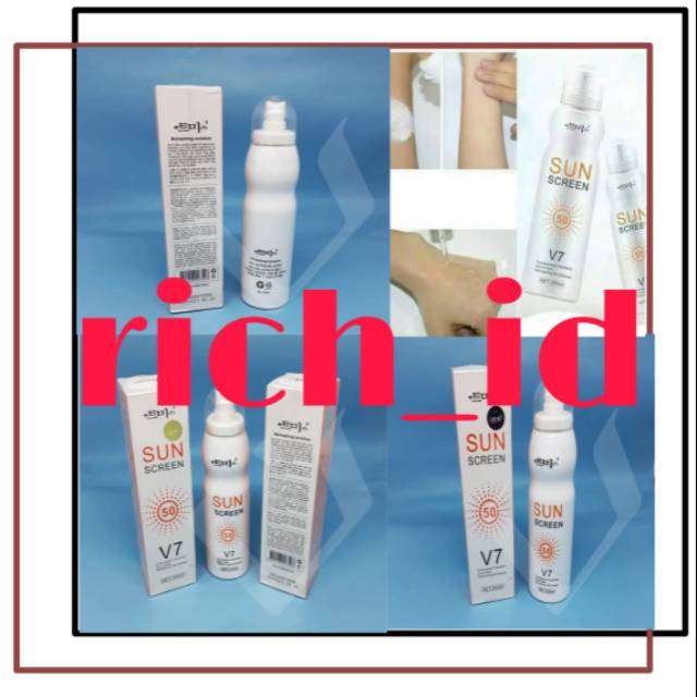 ORIGINAL KOREA SUN SCREEN  V7 SPRAY SPF 50