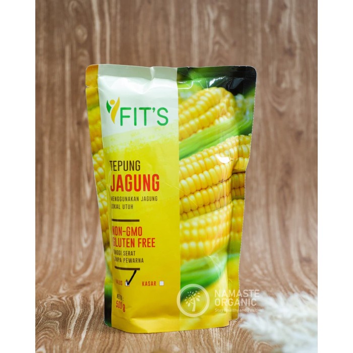

PROMO [COD] FITS TEPUNG JAGUNG HALUS GLUTEN FREE 500GR