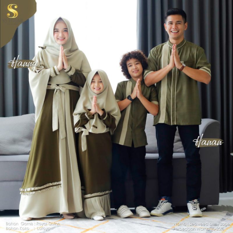 OPEN PO FAMSET HANNA HANAN / SARIMBIT LEBARAN 2021 BY SS HIJAB