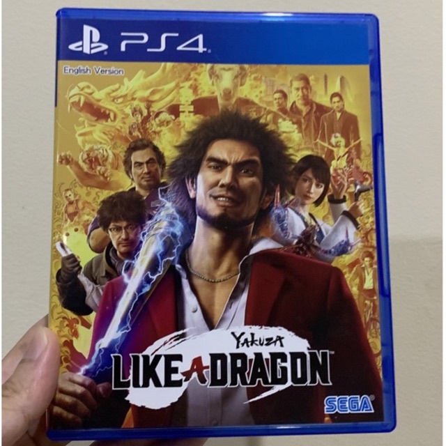 Kaset Yakuza 7 Like a Dragon PS4 PS5 Original Sony Playstation Ps 4 Ps 5 games game ori yakuza7 like